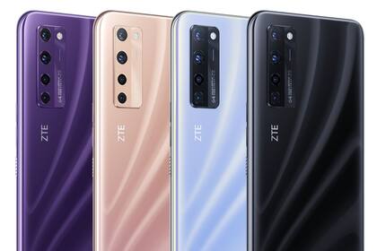 El ZTE Axon 20 5G se venderá en cuatro colores y tiene cuatro cámaras traseras