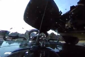 El nuevo video del accidente entre Verstappen y Hamilton en el circuito de Monza