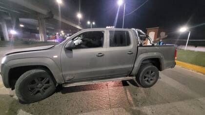 La camioneta de Sandez, recuperada por la Policía de la Ciudad cerca del barrio de la Boca