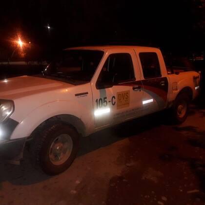 La camioneta de Vialidad de a provincia de Salta en la que fue detenido un chofer de la repartición que usaba el vehículo para trasladar droga