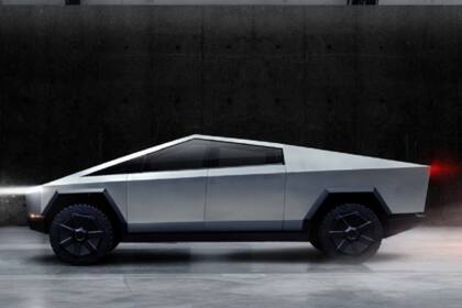 La camioneta mostró un imponente modelo futurista