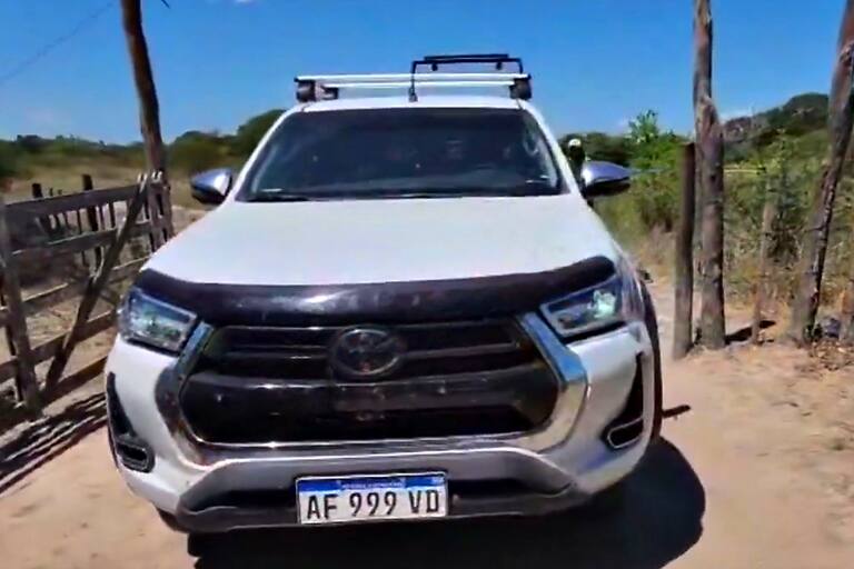 La camioneta que tenía en su poder el abogado de Sena