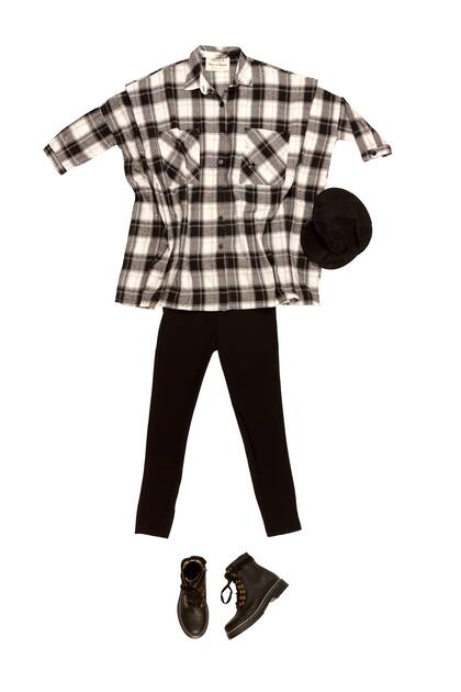 La camisa a cuadro, infalible