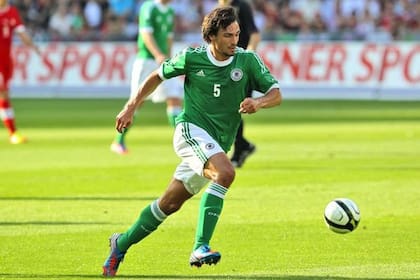 La camiseta de la selección de Alemania del año 2012 fue uno de los modelos que más orgullo le generó a Rank