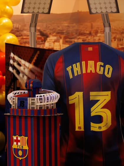 La camiseta especial del Barcelona para Thiago