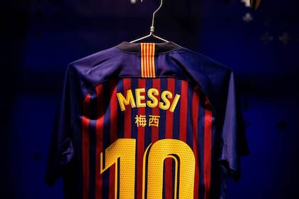 La camiseta especial que usará Messi esta tarde