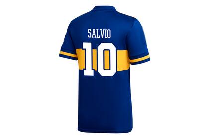 La camiseta Nro. 10 de Boca estuvo en manos de Salvio desde febrero de 2022