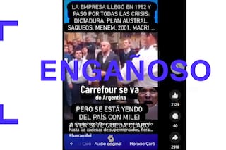 No, este video no prueba que Carrefour se va de Argentina: muestra el cierre de una sucursal en 2019