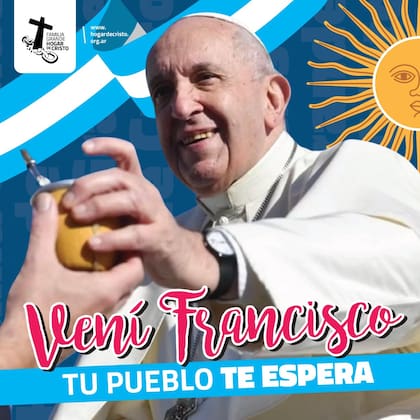 La campaña de la Familia Grande Hogar de Cristo para invitar a Francisco a visitar la Argentina