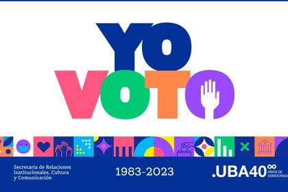 La campaña de la UBA para las elecciones