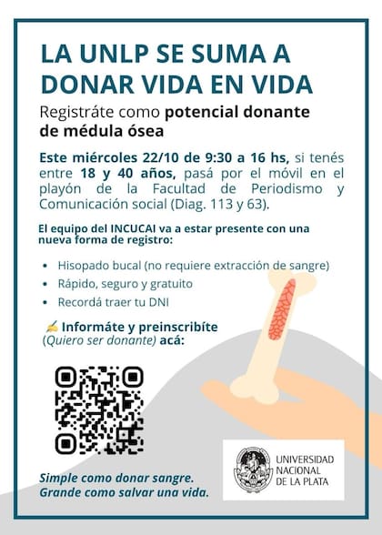 La campaña de la Universidad Nacional de La Plata