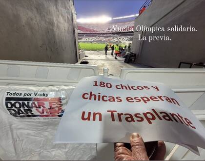 La campaña es organizada por Red Solidaria, con el apoyo de River y La Liga, de AFA