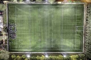 Deportiva Francesa y un hito que excede al rugby: su cancha de césped artificial
