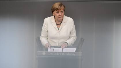 La canciller alemana Angela Merkel