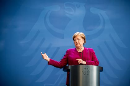 La canciller alemana Angela Merkel ha recibido una valoración positiva del 83% por su manejo de la crisis provocada por el coronavirus