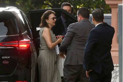 La canciller Diana Mondino