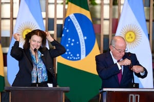 Mondino relanzó las relaciones con Brasil y no descartó un encuentro entre Milei y Lula
