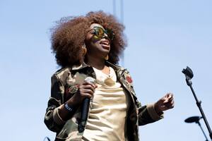 La cantante Angie Stone, durante un concierto que había ofrecido en 2022