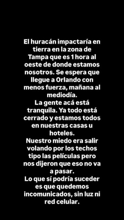 La cantante desmitificó a las escenas de película y remarcó que los techos no saldrán volando