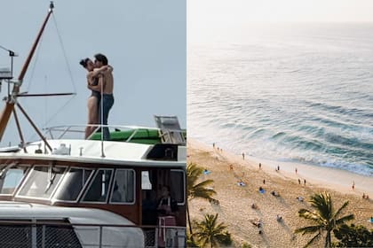La cantante estadounidense y el primer ministro canadiense fueron vistos juntos en un yate frente a la costa de Santa Bárbara