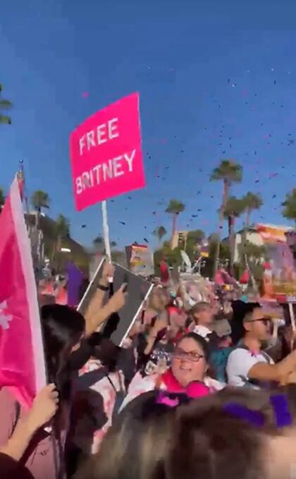 La cantante también agradeció lo que hicieron sus fanáticos a través del movimiento "Free Britney" 