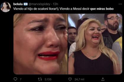 La cantante ya se convirtió en un clásico en los memes (Captura Twitter)