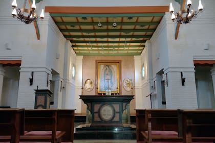 La capilla de Altamar, la casa de retiros del Opus Dei en Mar del Sud
