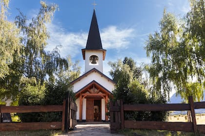 La capilla María Auxiliadora de Paimún.
