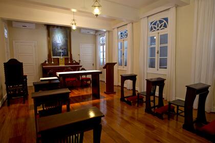 La capilla privada donde podrá orar