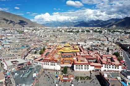 La capital de Tíbet 