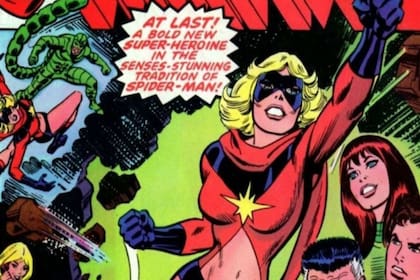 La Capitana Marvel de los setenta, una heroína joven que buscaba captar a nuevos lectoras y lectoras.