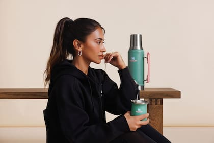 La cápsula incluye tres productos: el Quencher Protour, el termo Mate System y el mate clásico.