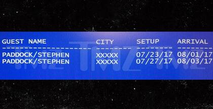 La captura del sistema del hotel, conseguida por TMZ