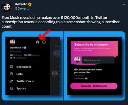 La captura que delató al CEO de la red social.