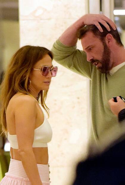 La cara de enojo de Affleck fue siempre un tema de discusión entre los fanáticos de JLo