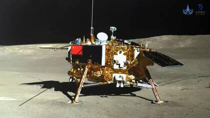 La cara oculta de la Luna: en 2019, la sonda china Chang'e-4 fue la primera en la historia en alunizó en el lado oscuro de nuestro satélite.