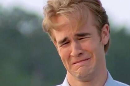 La cara que fue meme: Dawson llora la partida de Joey a los brazos de Pacey