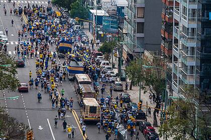 La caravana de Boca
