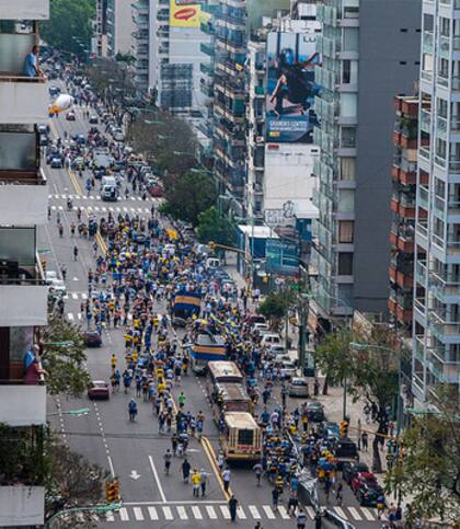 La caravana de Boca