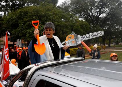 La caravana de cierre de campaña de Gabriela Name, otra de las opositoras a Insfrán