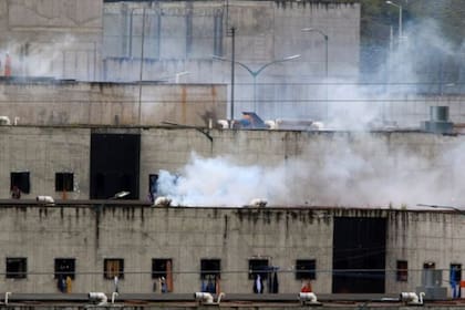 La cárcel de El Turi de Cuenca, provincia de Azuay, fue uno de los escenarios de enfrentamientos