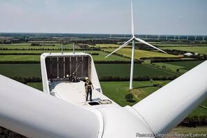 La carrera para desarrollar turbinas más grandes puede perseguir a la industria por un período más largo