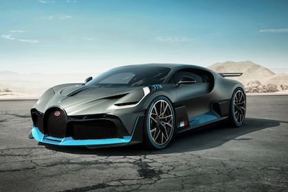 La carrocería del Bugatti Divo tiene 90 kg más de downforce que el Chiron