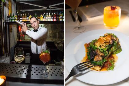 La carta de cócteles lleva la firma de Lucas López Dávalos y puede acompañar platos exquisitos.