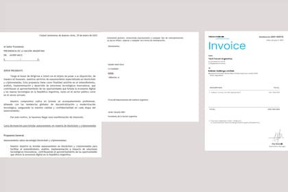 La carta de Hayden Davis a Milei y el contrato de Pía Novelli, hermana de Mauricio, otro de los protagonistas del caso $LIBRA