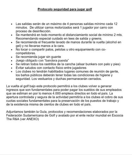 La carta de la AAG para Matías Lammens
