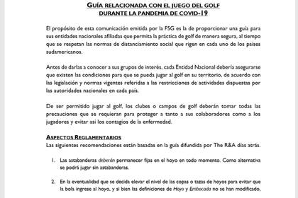 La carta de la AAG para Matías Lammens