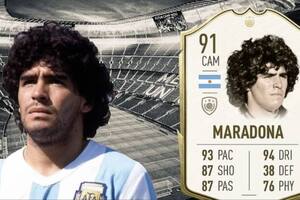 El motivo que llevó a a retirar a Diego Maradona del videojuego FIFA 22
