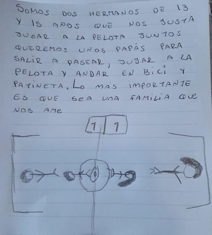 La carta de Natalio y Bautista