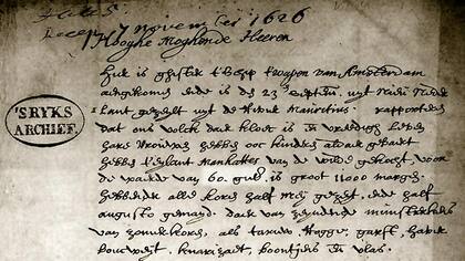 La carta de Schaghen, una de las pruebas más sólidas para quienes aseguran que la compra de la isla a tan bajo precio existió